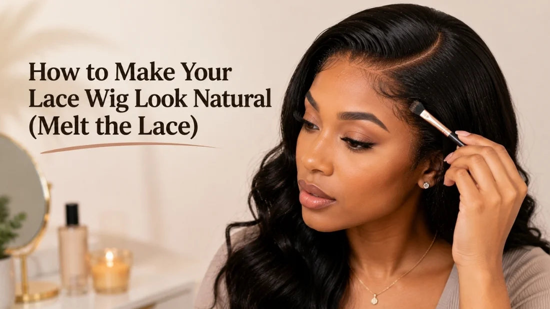 How to Make Your Lace Wig Look Natural (Melt the Lace)