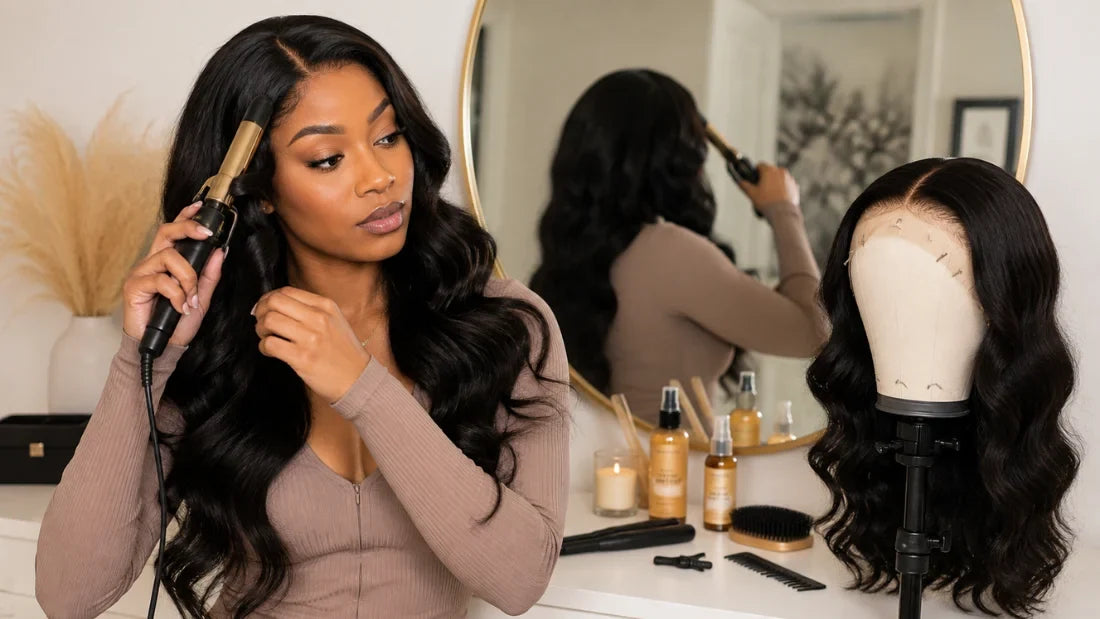 How to Style Your Body Wave Wig at Home