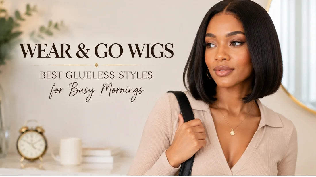 Wear & Go Wigs Best Glueless Styles for Busy Mornings