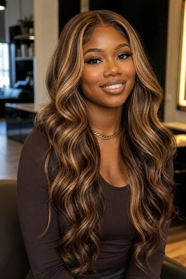 P4/27 Lace Front 13x4 Body Wave Wig