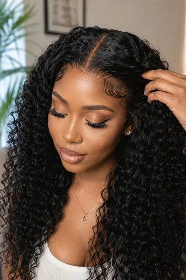 Brazilian Deep Wave 13x6 HD Lace Front Wig 200% Density