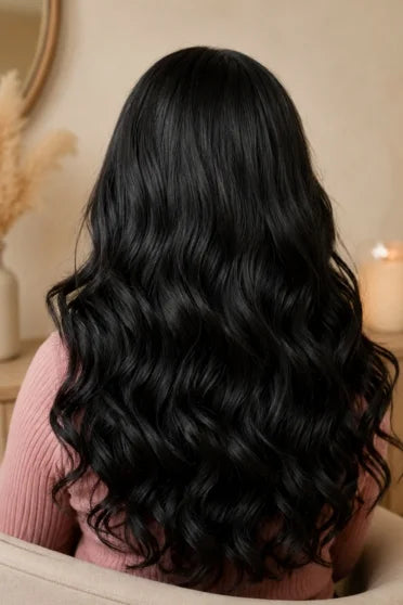 Natural Full Machine-Made Body Wave Wig