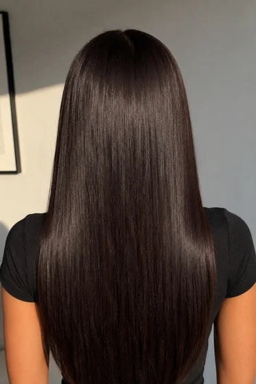 Brown 4x4 Straight Lace Wig