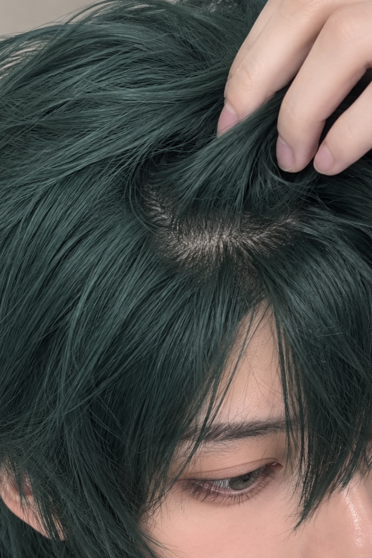 Jujutsu Kaisen Maki Zenin Short Green Cosplay Wig