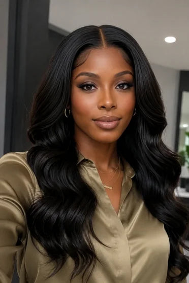 13x4 Body Wave Natural Lace Front Wig