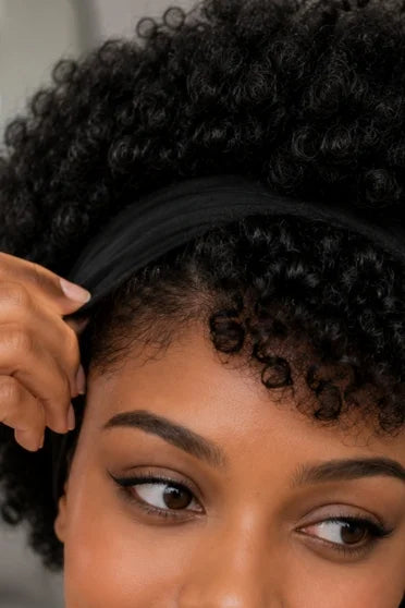 Natural Black Short Afro Kinky Curly Wig