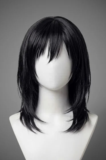 Attack on Titan Mikasa Ackerman Short Black Cosplay Wig