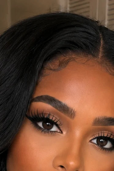 Body Wave 13x6 / 360 HD Lace Wig 220% Density – Crown Strand, HD lace hairline close-up