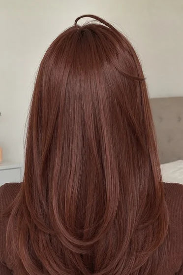 Dandadan Momo Ayase Short Brown Cosplay Wig