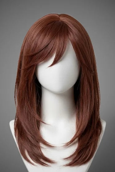 Dandadan Momo Ayase Short Brown Cosplay Wig