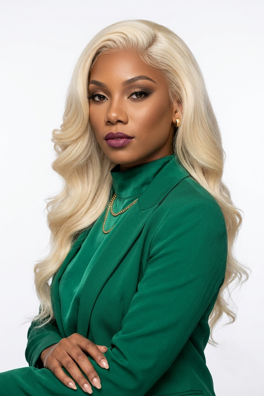 613 Blonde 13x4 Body Wave Lace Frontal Wig