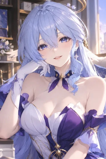 Honkai: Star Rail Robin Long Cosplay Wig