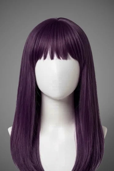 My Happy Marriage Miyo Saimori Long Purple Cosplay Wig