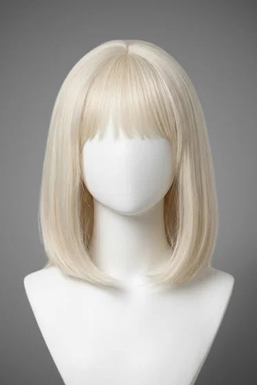 Solo Leveling Cha Hae-In Short Blonde Cosplay Wig